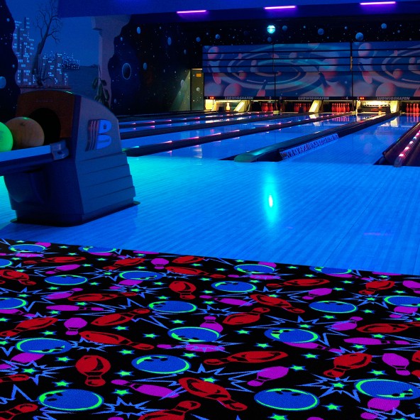 Retro Bowl Fluorescent Tile
