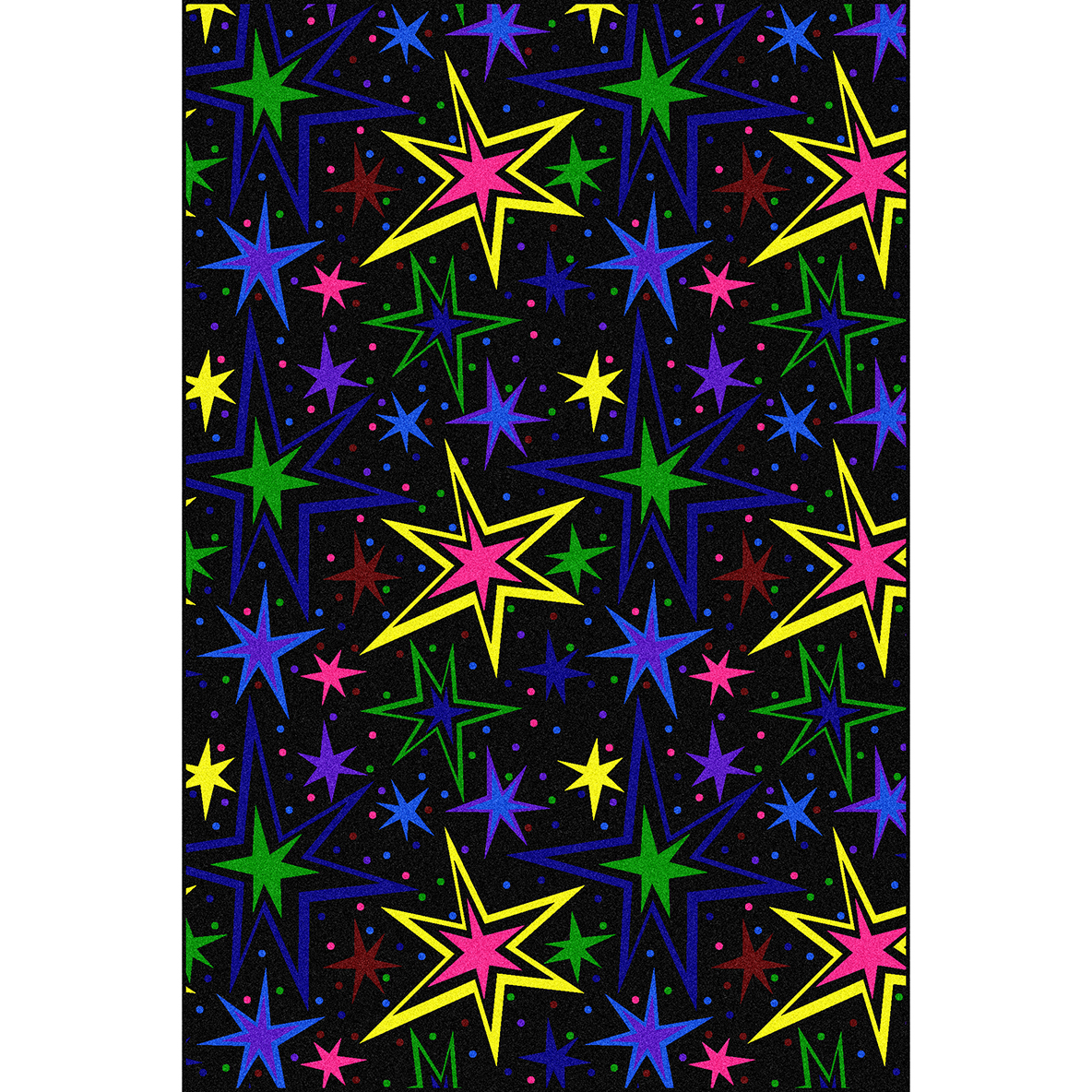 5'4 x 7'8 Joy Carpets Kaleidoscope Multicolored Whimsical Area Rugs Kapow