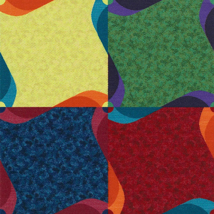 Pinwheel Carpet Tile